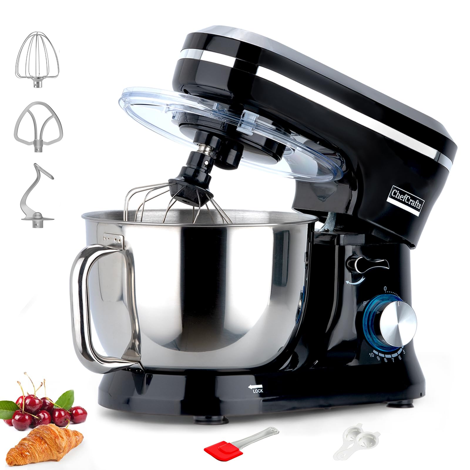 Amazon.com: Household Stand Mixer with 6.5 Quart Bowl